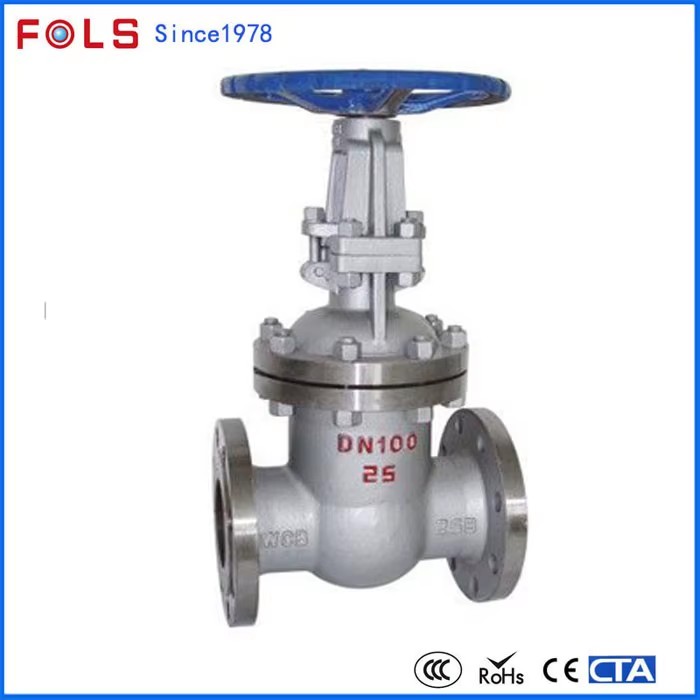 Cast Steel Stainless Steel Flanged 7 Inch Gate Valve