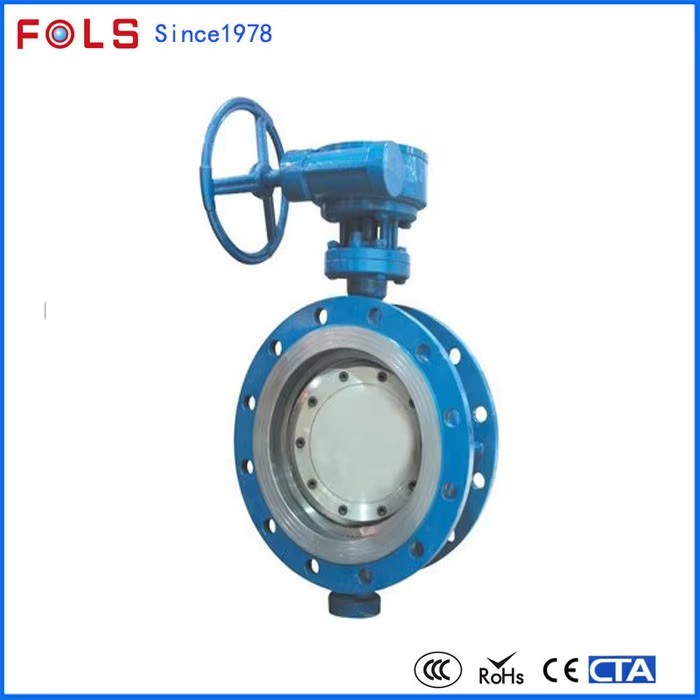 Manual Double Eccentric Flange Pn40 Butterfly Valve Manufacturer