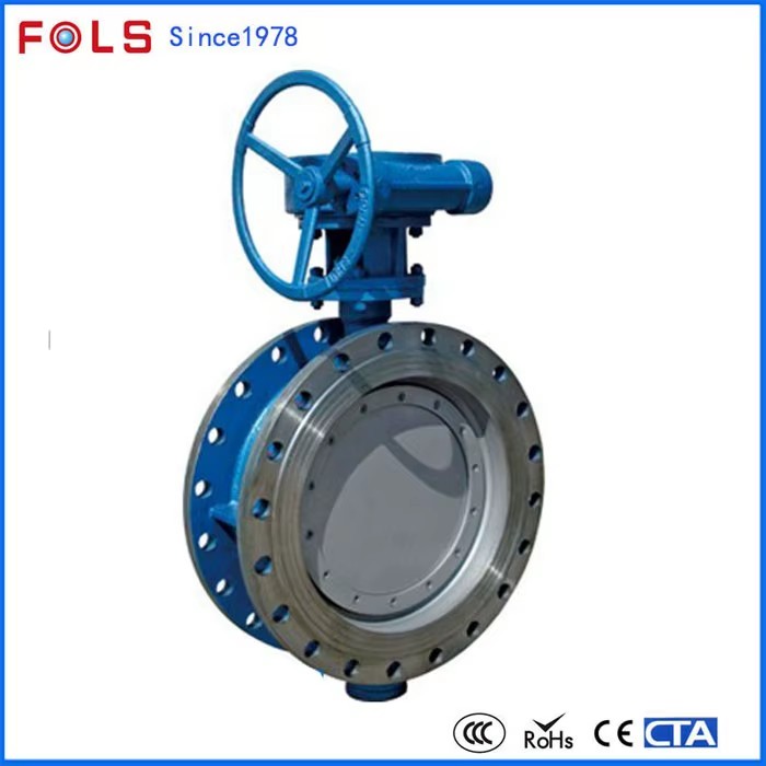 Manual Double Eccentric Flange Pn40 Butterfly Valve Manufacturer