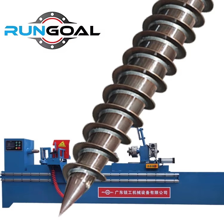 Semi-Automatic Ground Screw Machine for Helical Pile Foundation Metal Casting Machinery 220V/380V