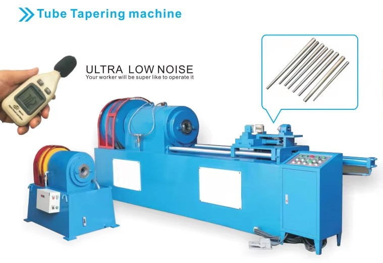 Metal Metallurgy Machinery Pipe Tapering Machine with Motor & Pump 5.5/9.0KW Power CE Certified for Furniture Leg Making