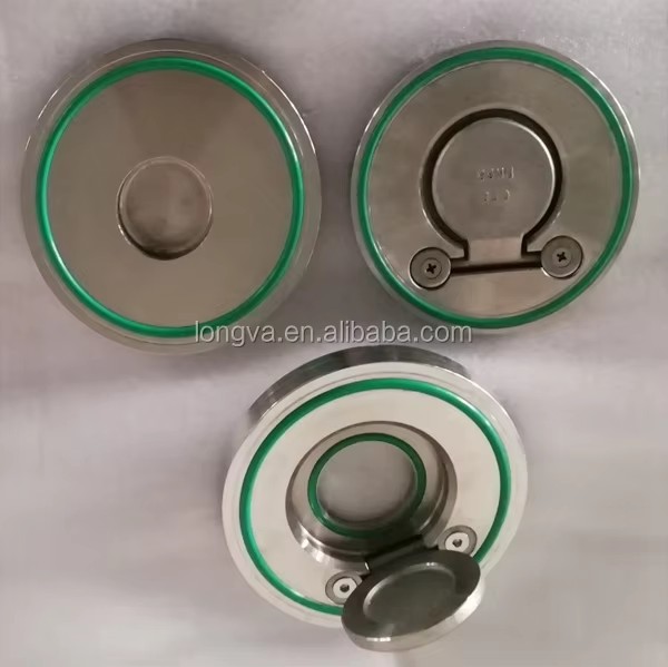 DN80 Stainless Steel Thin Type Single Plate Soft Sealing Swing Disc Wafer Check Valve