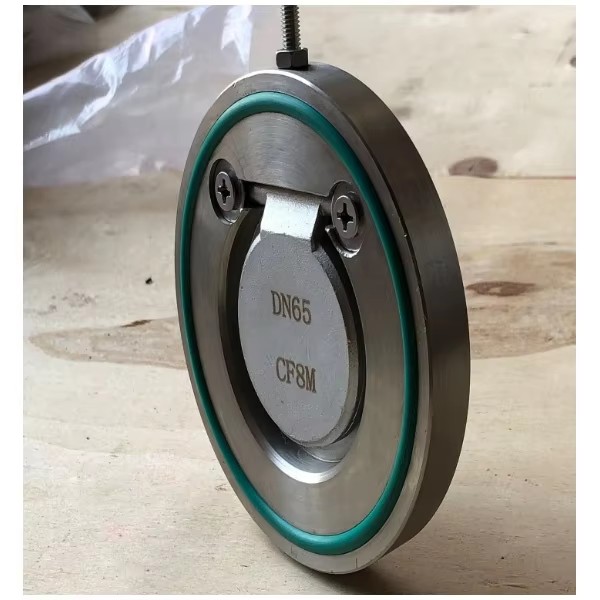 DN80 Stainless Steel Thin Type Single Plate Soft Sealing Swing Disc Wafer Check Valve