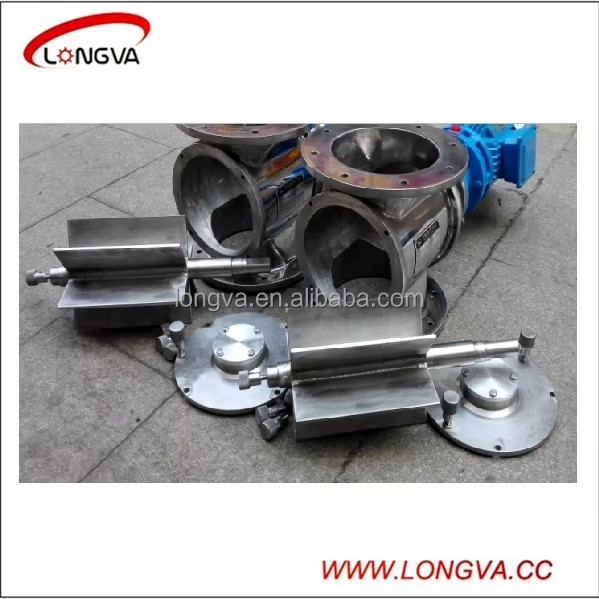 304 Stainless Steel Easy Clean Rotary Airlock Valve