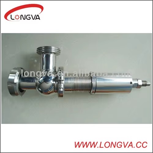 Stainless Steel Sanitary Pressure Relief Valve with Clamped End Safety valve Pressure regulating valve