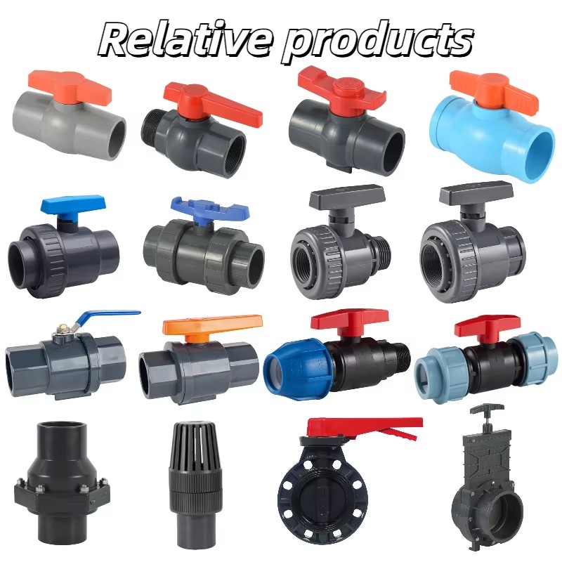 Plastic PVC Water Knife Gate Valve Slide Gate Valve