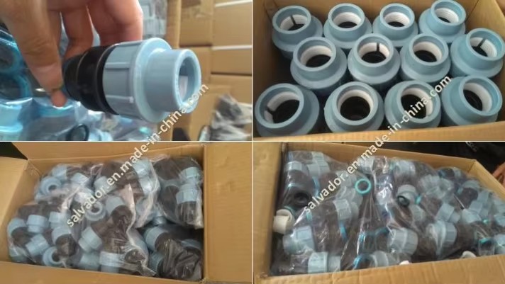 Super Quality Plastic Equal Tee Elbow HDPE PP PE Forged Grey Flange Fitting Pn10