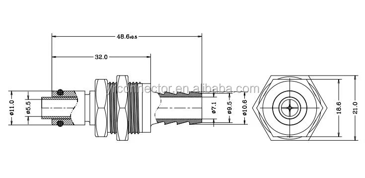 Factory Plastic Male Quick Release Disconnect Shaft Coupling