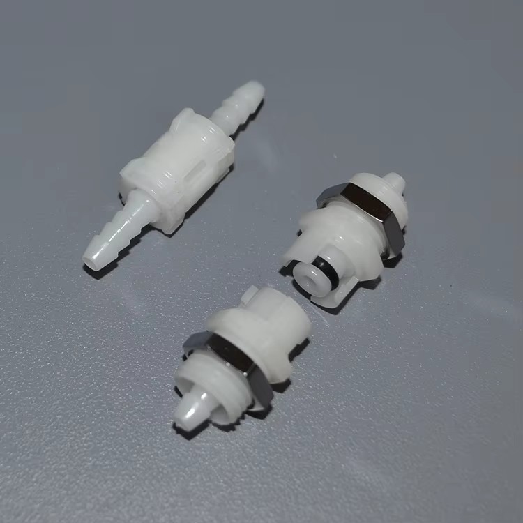 Plastic Shut -off Twist Quick Release air Fuel Line Quick Connector