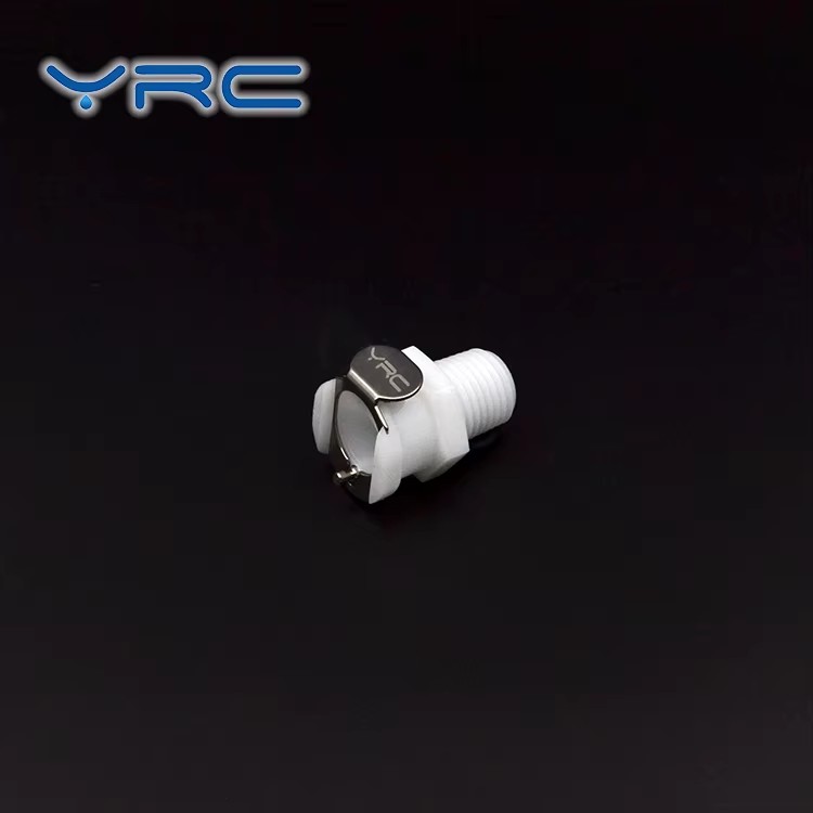 3/8" NPT Male POM Plastic Water Quick Disconnect Coupling for Tubing