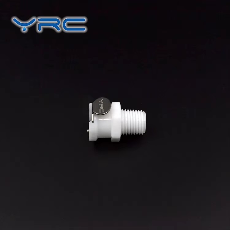 3/8" NPT Male POM Plastic Water Quick Disconnect Coupling for Tubing