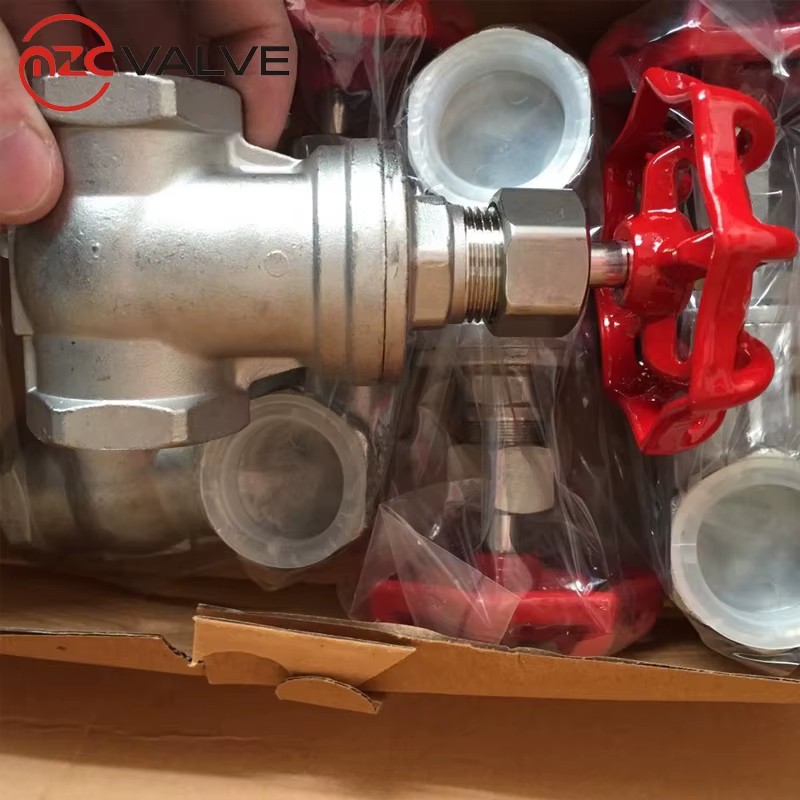 ANSI Stainless Steel 304 Female Threaded Gate Valve
