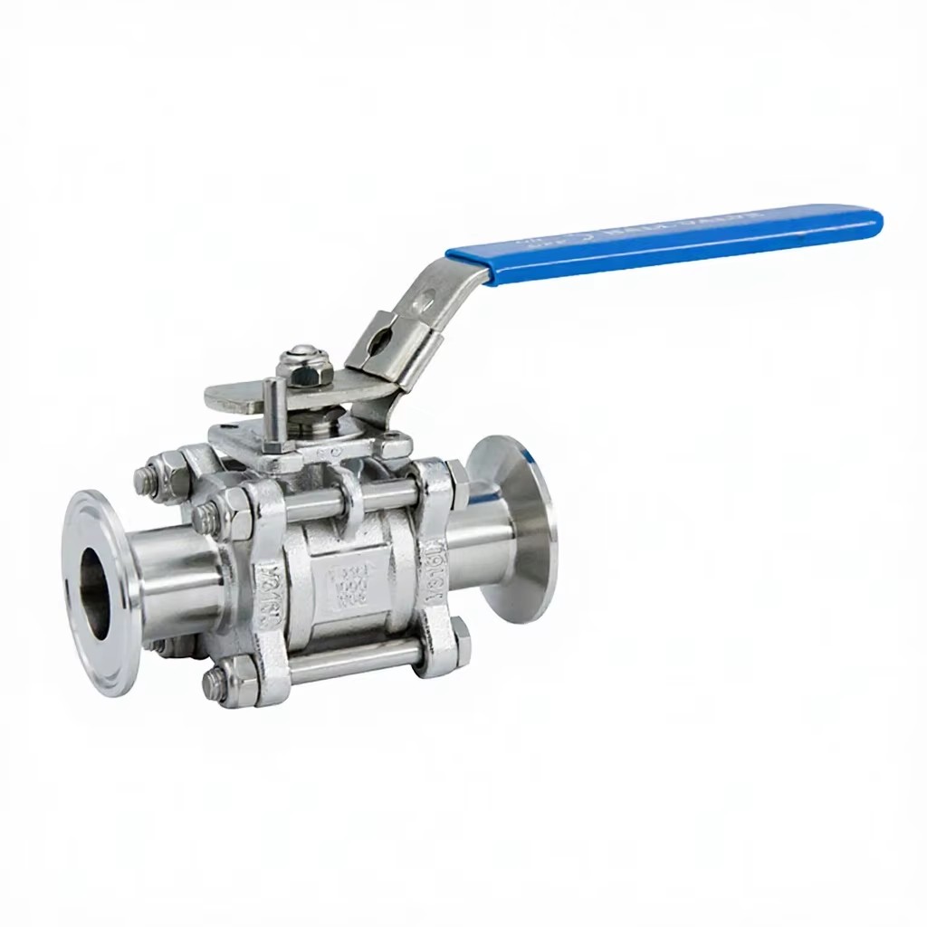 Manual Water OEM 304 Stainless Steel 1/4 1000 Wcb Ball Valve PTFE Sealing 100m/h Flow Rate 1 Years Warranty Normal