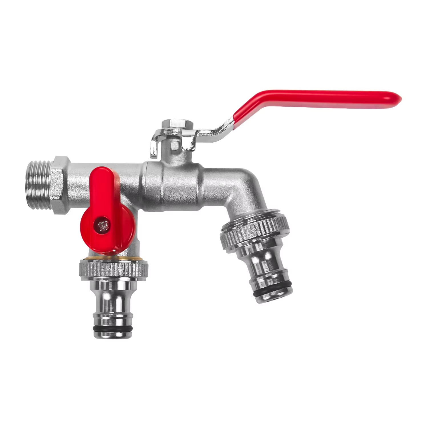 Faucet Garden Tap Garden Water Faucet with Double Outlet