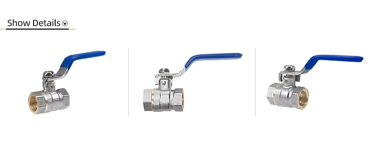 1/2INCH Brass Ball Valve with Casting Iron Handle