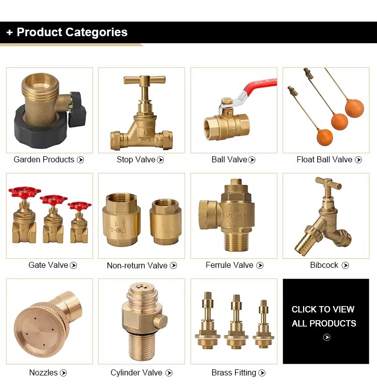 1/2INCH Brass Ball Valve with Casting Iron Handle