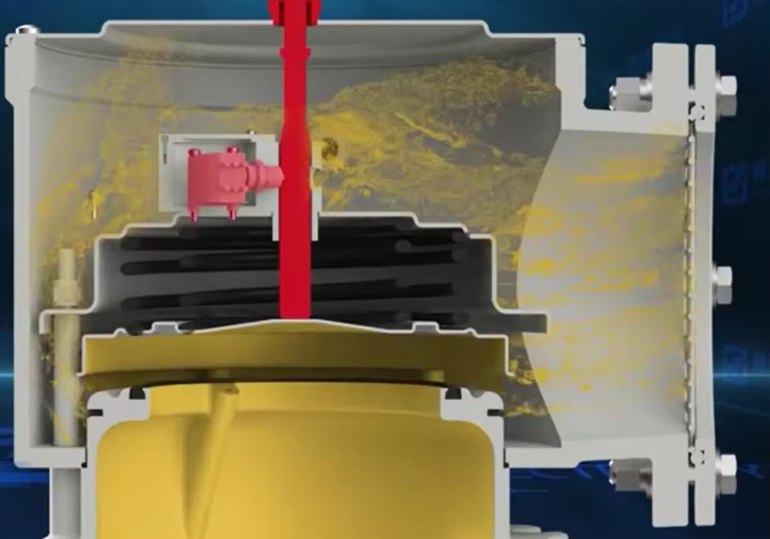 PQF Series Box Transformer Exhaust Valve, Automatic Overpressure Vent Valve With Manual Pull Ring