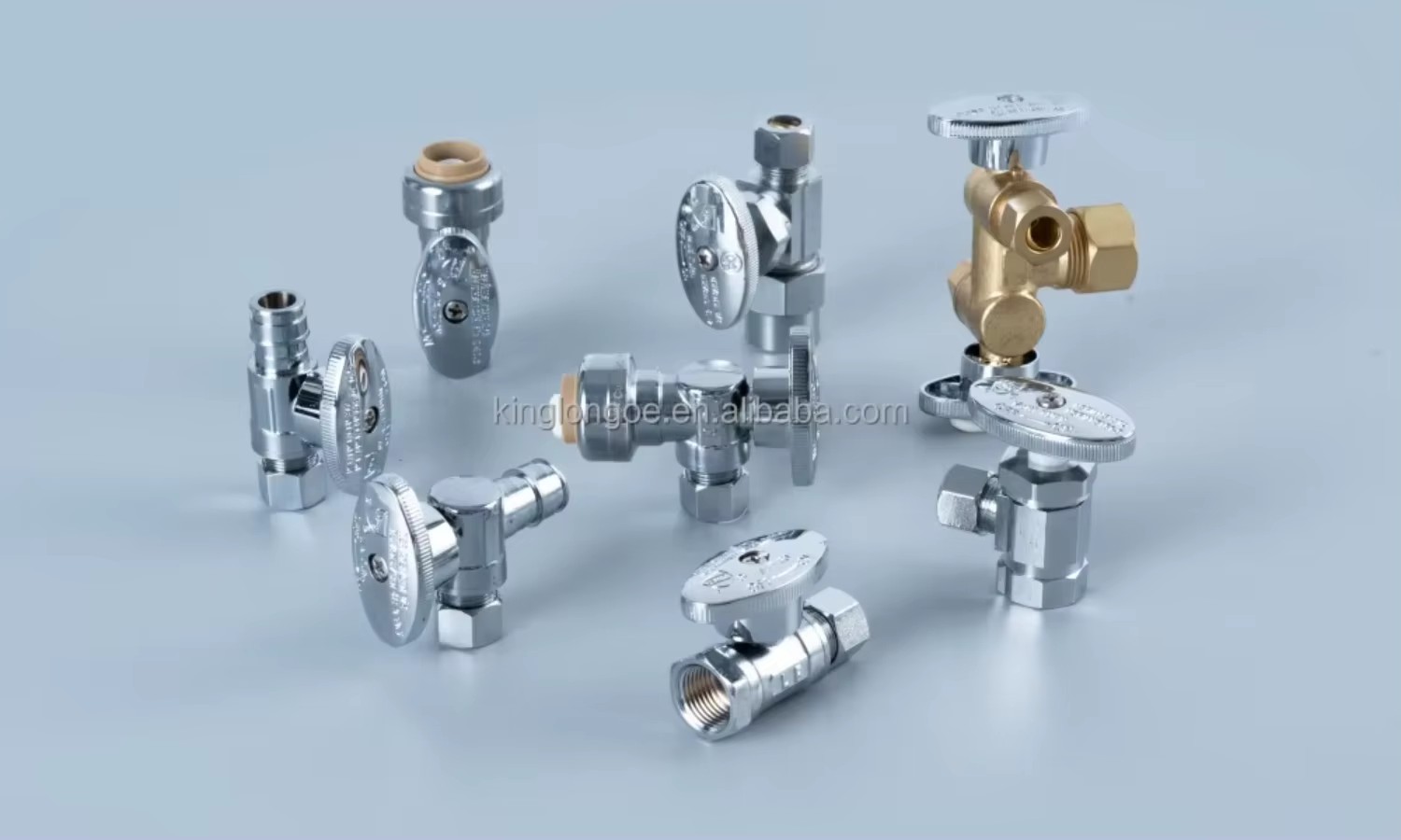 23. Supplier High Quality Brass Water Supply Stop Angle Valve 1/2 with CUPC NSF Certification Market