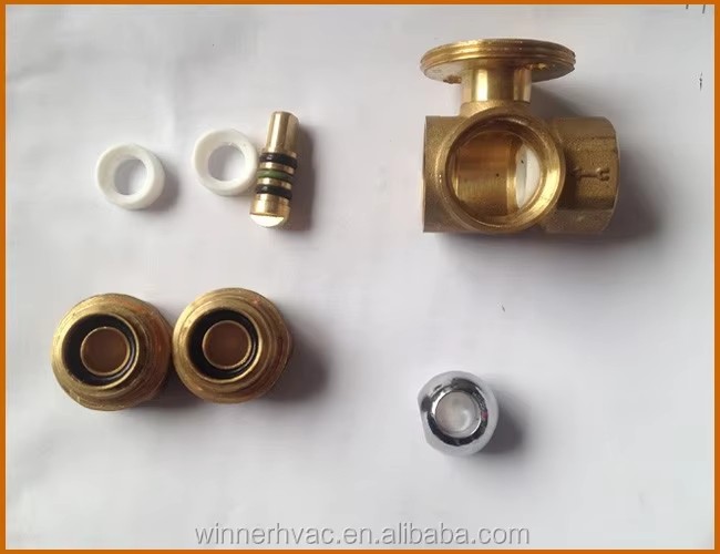 Winvall 12VDC Motor Actuator Electric Water Valves Motorised Control On/off 3 Way Brass Motorized Ball Valve Energy Efficient