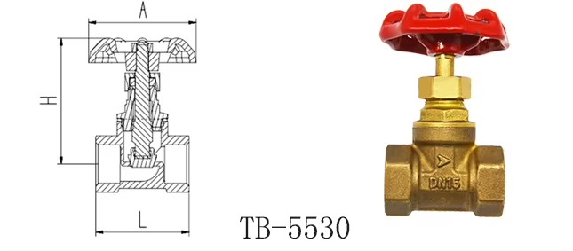 Female Thread Brass Industrial Globe Valves