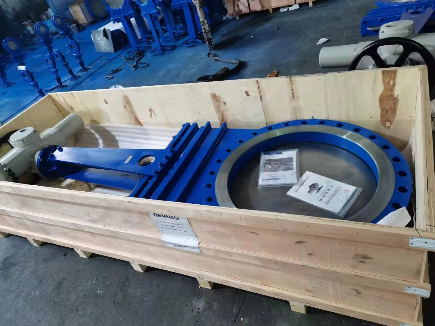 32 Inch Electric Actuator Motorized Rising Stem Wcb Api Knife Gate Valve Price List