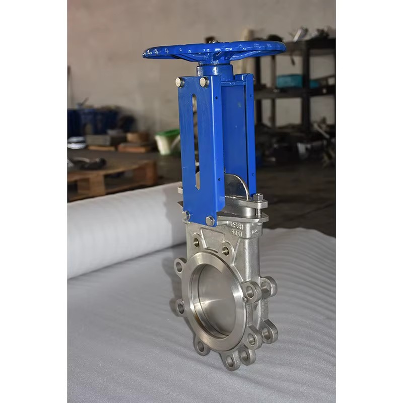Class 150 Wafer Lug Type 6 Inch Sluice 304 Knife Gate Valve Stainless Steel