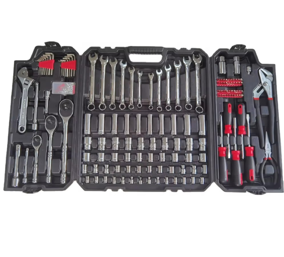 New 248pcs Professional Socket Wrench Tool Set Car Repair Tool Set with Heavy Duty Box