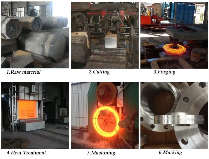 ANSI B16.5/ASTM A105 DIN/GOST/BS Carbon Steel/ Q235 / Stainless Steel FF RF Wn/So/Threaded/Plate/Socket Forged Flange