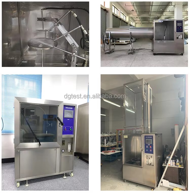 IPX9K Rain Test Chamber | IEC 60529 ISO 20653 DIN 40050-9 | IP Rating Waterproof Testing Equipment for Automotive & Electronic