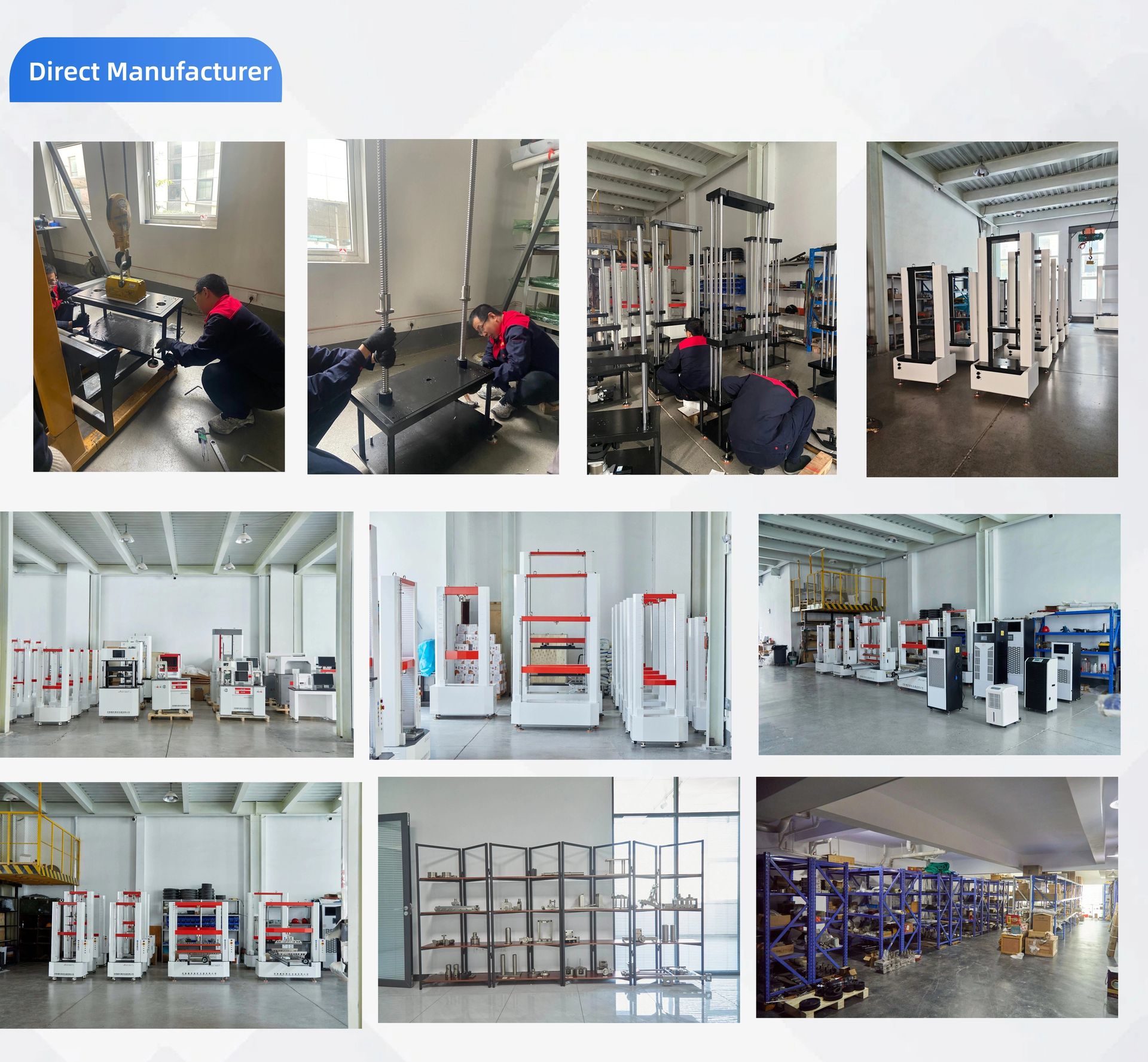AW-2000DP Electro Hydraulic Servo Universal Testing Machine Metal Tensile Testing Machine Tensile Strength Testing Equipment