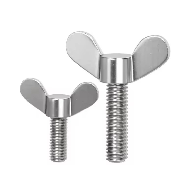 Manufacturer's Stainless Steel SS 304 316 316L Round Wing Butterfly Wing Head Welding Screw