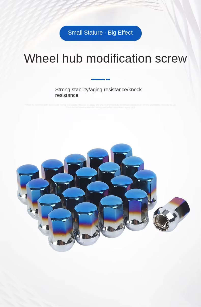 Wholesale Hex 17 WHEEL Lug Nuts New Condition Custom Car Modified Tire Wheel Nut Screw From Manufacturers