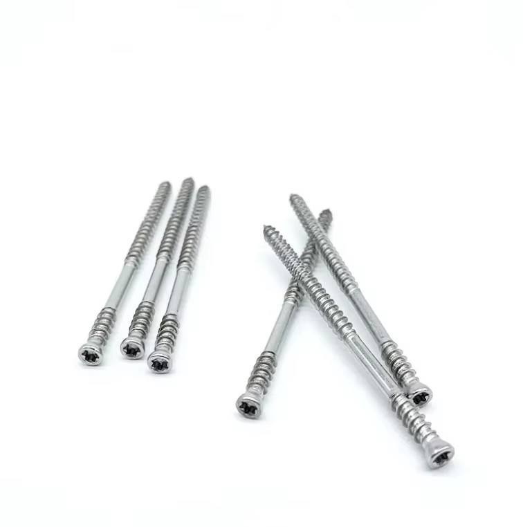 Manufacturer's Torx Drive Double Thread Wood Screw Notched Hardwood Screw T25 316 Stainless Steel Trim Head Decking Screws