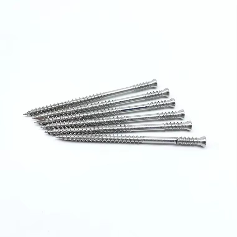 Manufacturer's Torx Drive Double Thread Wood Screw Notched Hardwood Screw T25 316 Stainless Steel Trim Head Decking Screws
