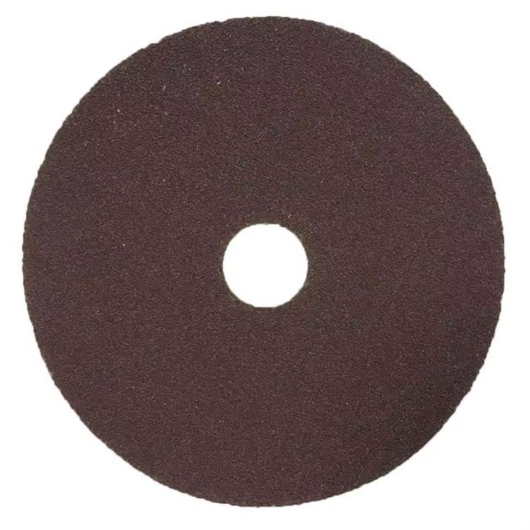 For High-Efficient Black Silicon Carbide Fiber Disc 4inch P50-P120 Abrasive Customizable Size Factory Price Durable Sanding
