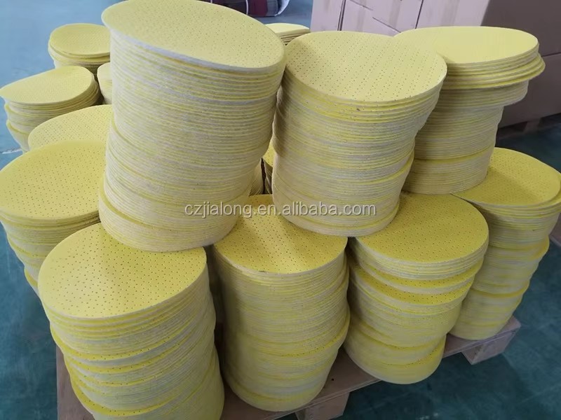 Grinder Disc 225MM 9" Quality Buffing Wheel Hook-loop Sand Paper Blasting Media 40-400 Grit Aluminum Oxide for Dry Wall