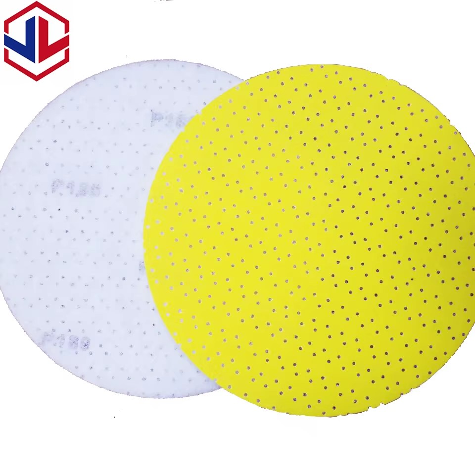 Grinder Disc 225MM 9" Quality Buffing Wheel Hook-loop Sand Paper Blasting Media 40-400 Grit Aluminum Oxide for Dry Wall