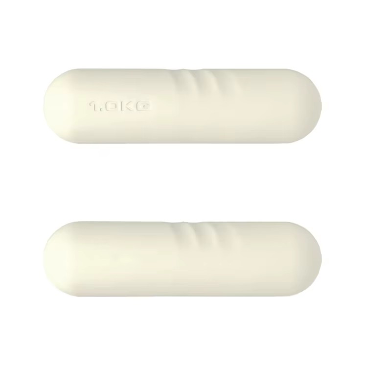 Handprint-print Mini Dumbbell Bar with Silicone Edging and Anti-slip Design Innovative Yoga for Women