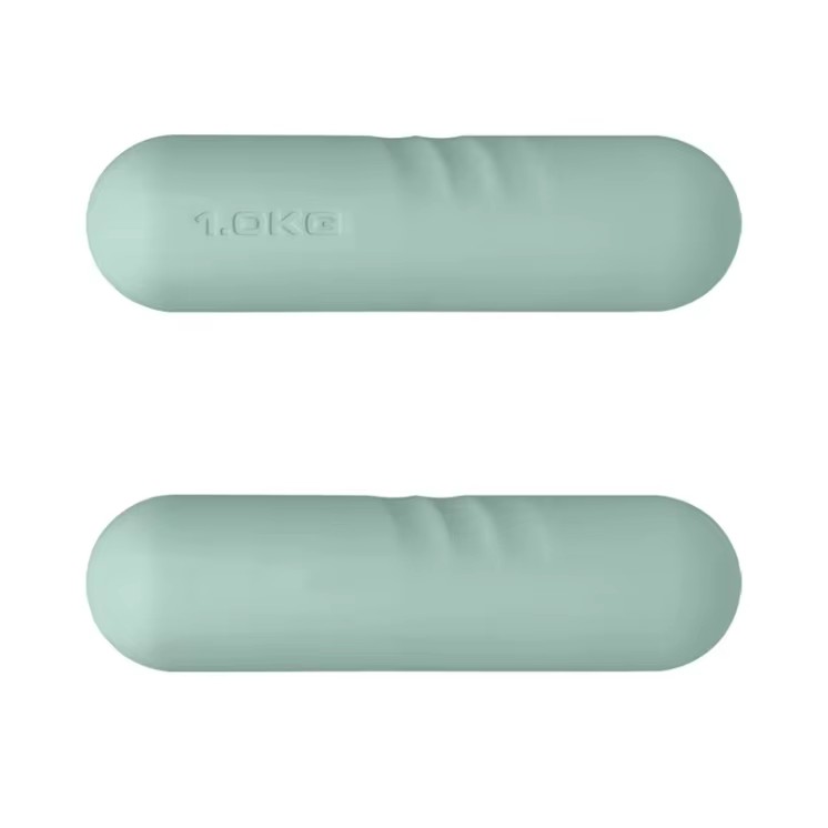 Handprint-print Mini Dumbbell Bar with Silicone Edging and Anti-slip Design Innovative Yoga for Women