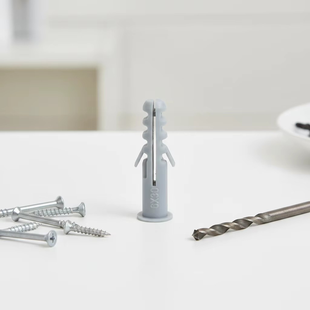 Plastic Expansion Anchor Drywall Anchor Wall Plug Plastic Plug Anchor Universal Plug