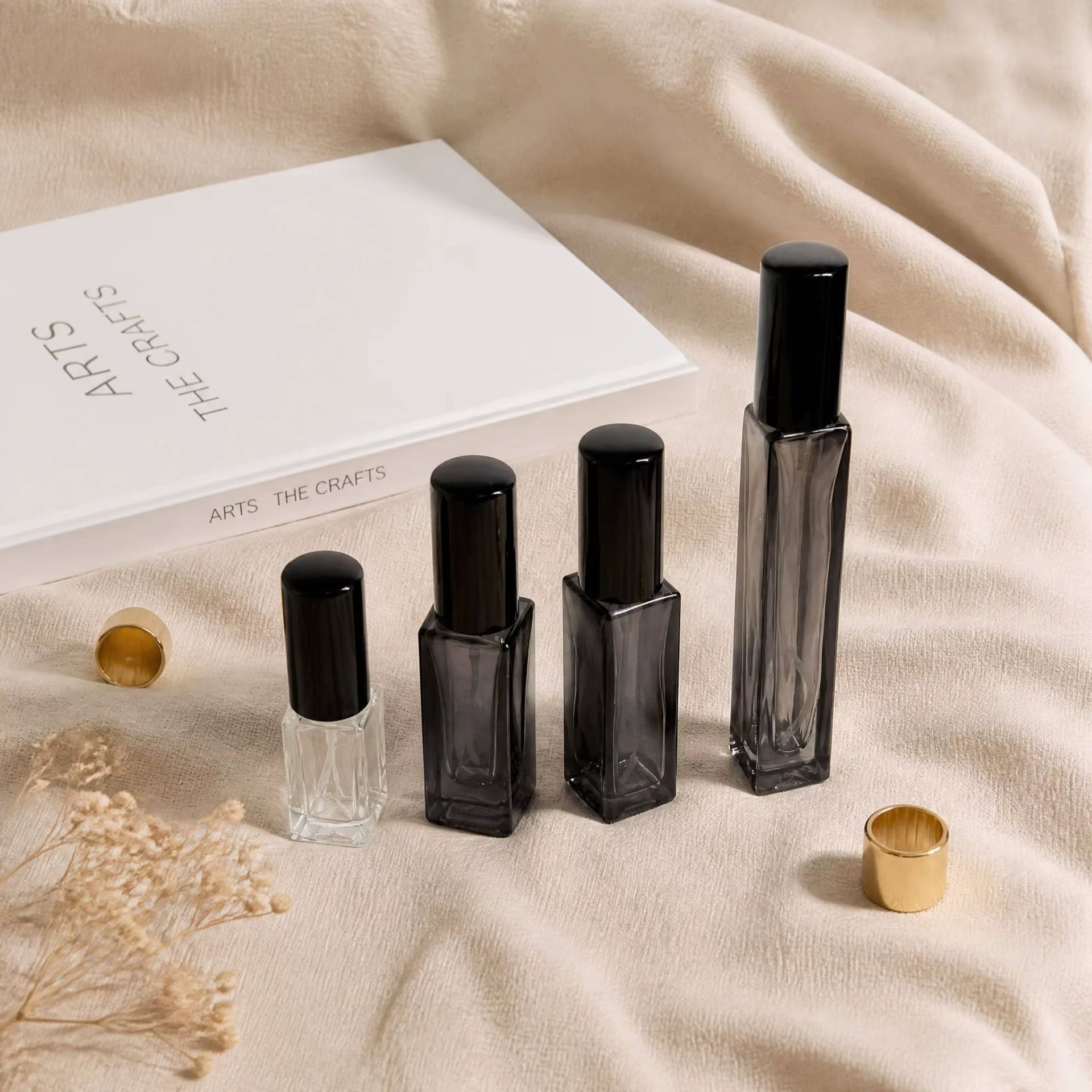 Sale 3ml 5ml 10ml 20ml Sample Perfume Bottle Label Print Mini Perfume Spray Bottle Lightweight Custom Perfume Travel Atomizer