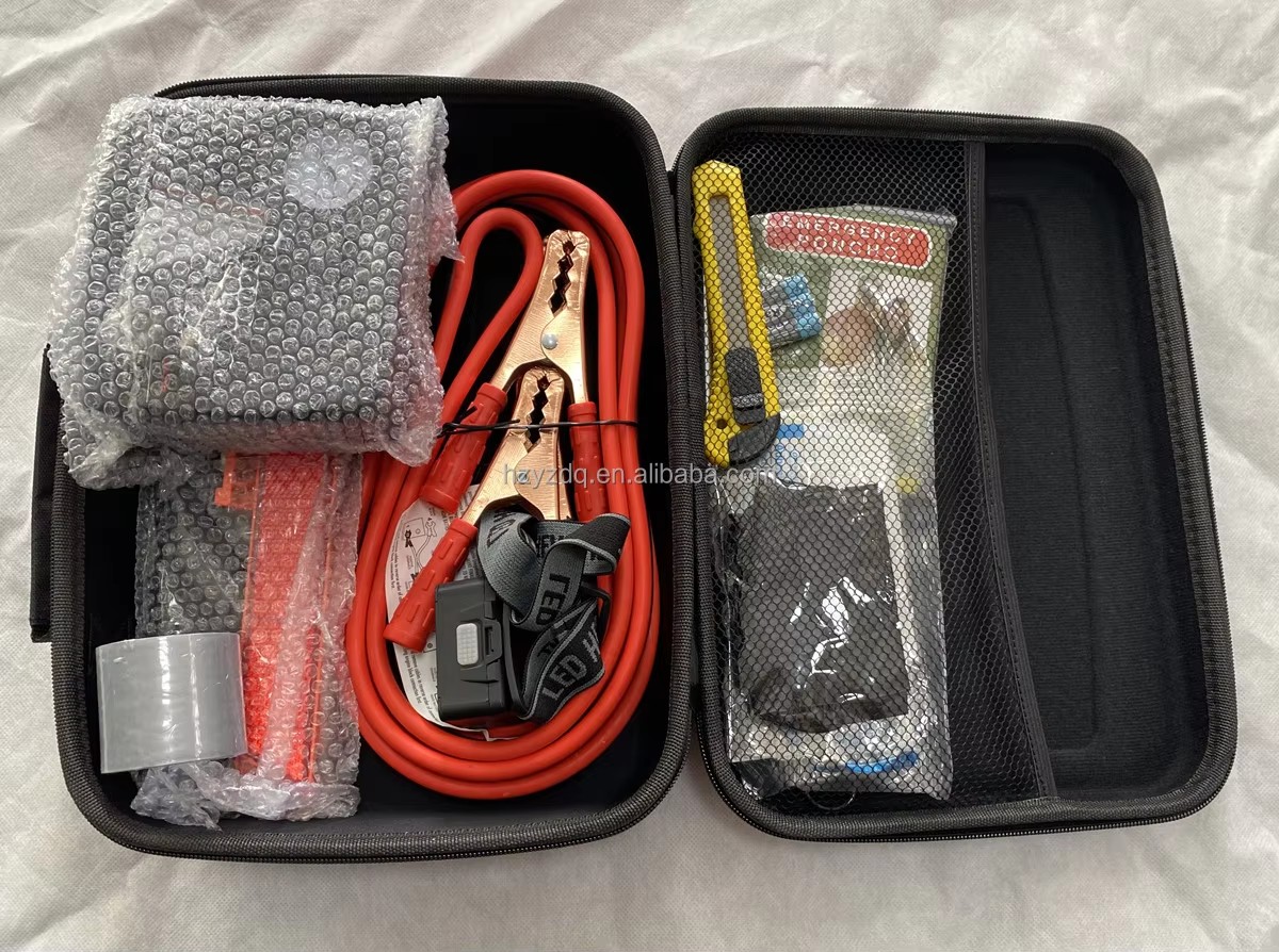 Safety Roadside Assistance Emergency Car Tool Kit with EVA Bag