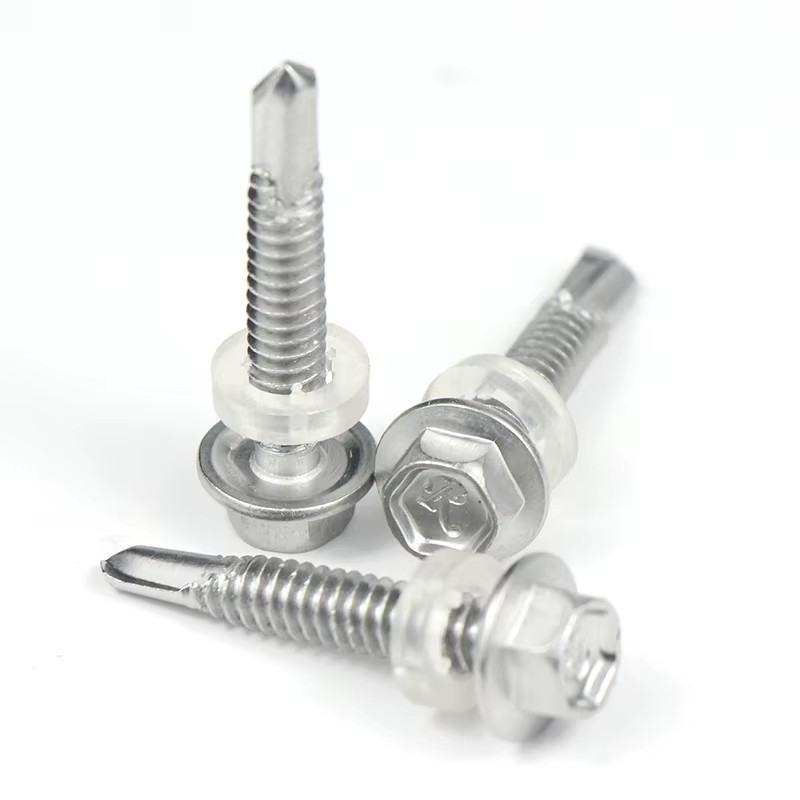 Metal Steel Roofing Screw Washers Hex Head Self Drilling Tapping Screw for Sandwich Panels