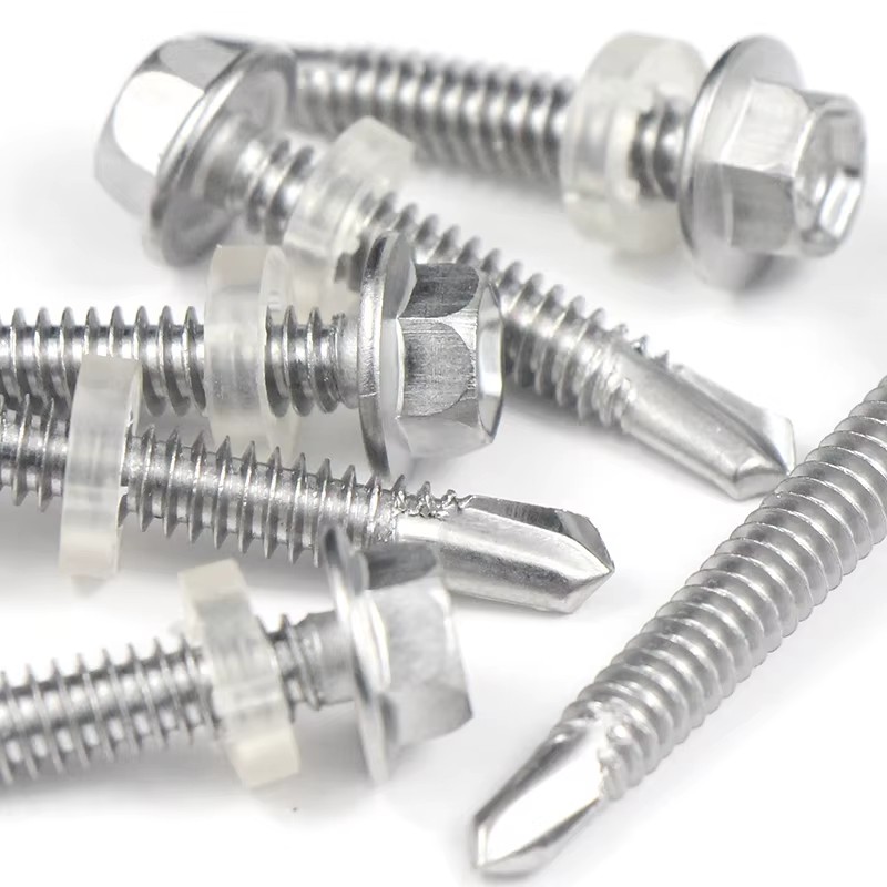 Metal Steel Roofing Screw Washers Hex Head Self Drilling Tapping Screw for Sandwich Panels