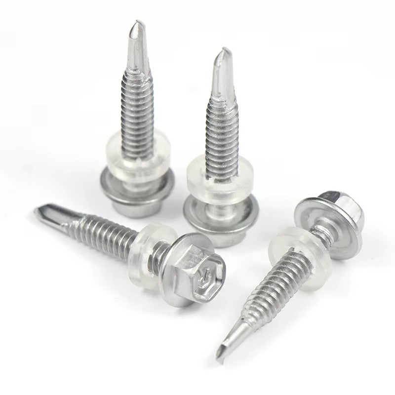 Metal Steel Roofing Screw Washers Hex Head Self Drilling Tapping Screw for Sandwich Panels