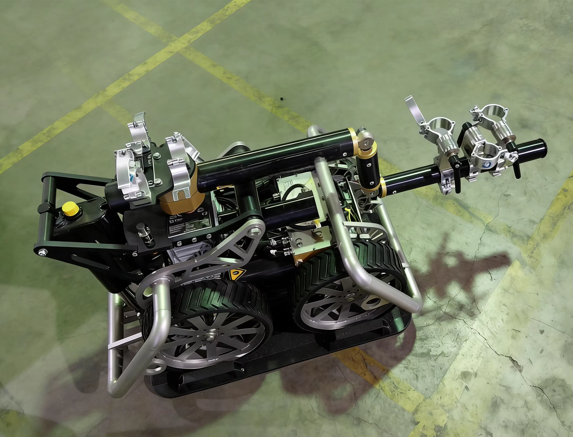 Robotic Waterblasting Waterjet Performance up to 60m² P/h ROBOT CRAWLER for UHP HYDROBLASTING