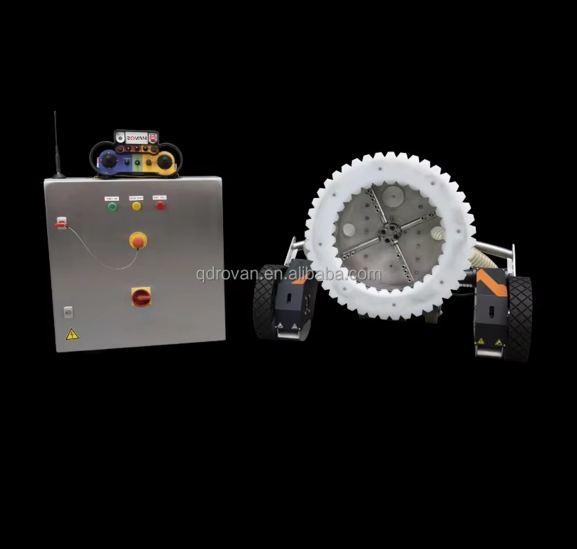 Robotic Waterblasting Waterjet Performance up to 60m² P/h ROBOT CRAWLER for UHP HYDROBLASTING