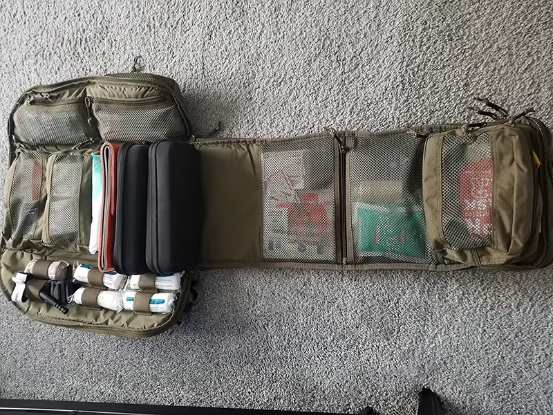 Free sample Medical First Aid Kit Tactical Pouch Bags for Nurses and Doctors, Made