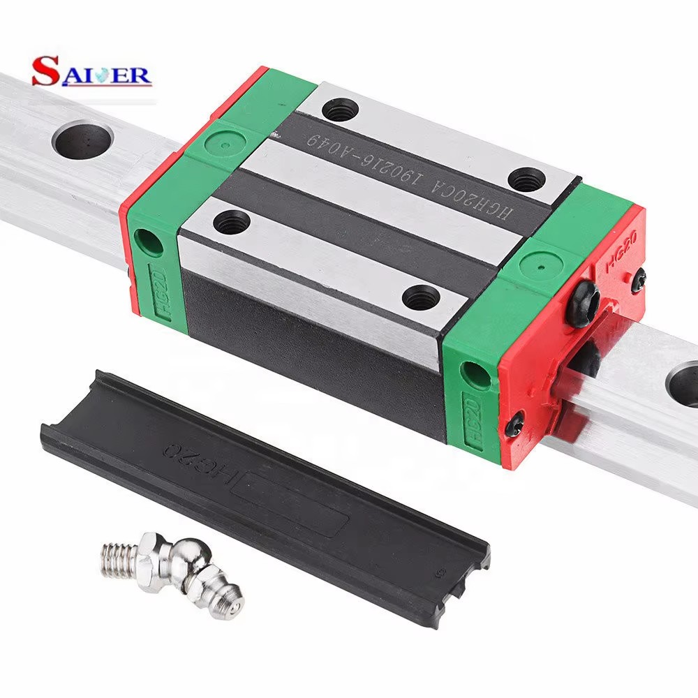 High Quality Hiwin HGR15 HGR20 HGR25 Linear Guide Rail Linear Rail Linear Block Bearing for CNC Machine