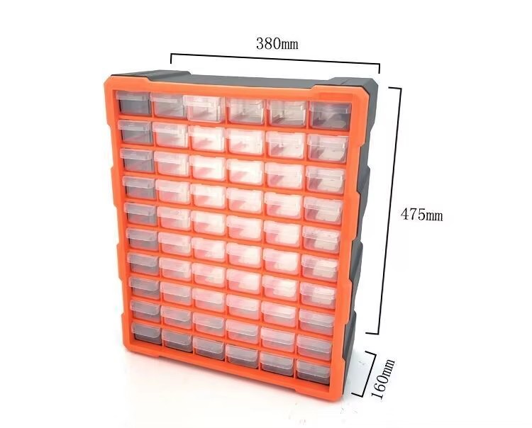 Custom Drawer Type Plastic Storage Cabinet Toolbox Organizer Hardware Tool Storage Plastic Storage Box